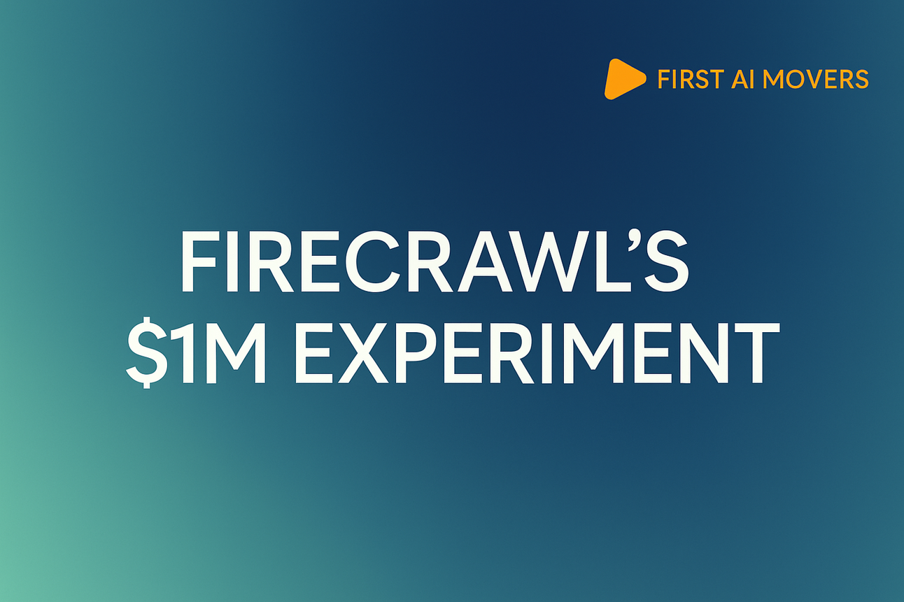 AI Agents Join the Workforce: Firecrawl’s $1M Experiment