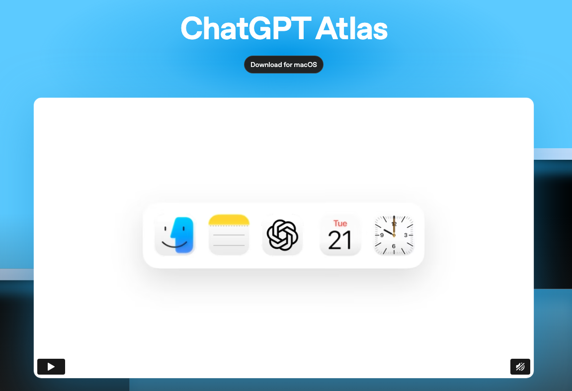 ChatGPT Atlas: Unlock the web with ChatGPT by your side