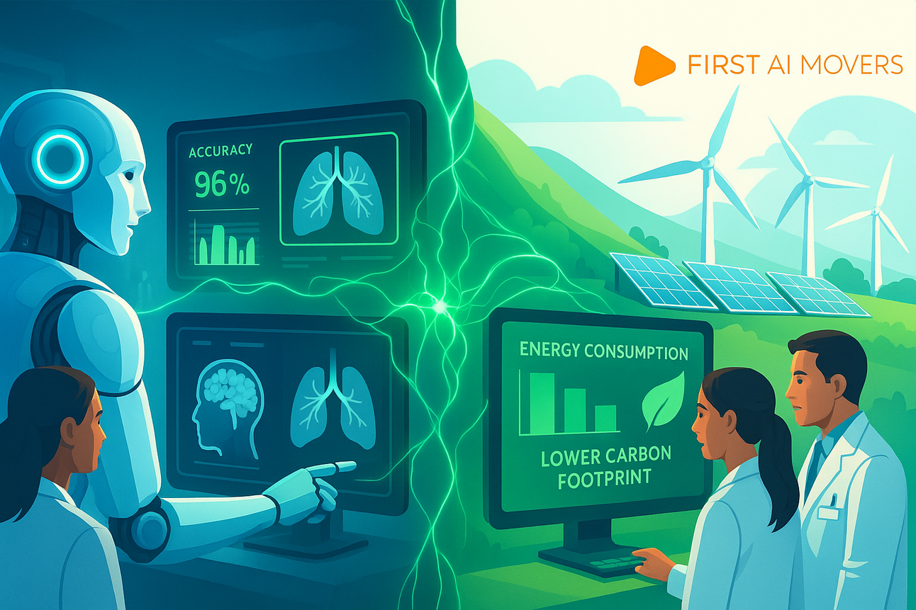 Healing Green: Sustainable AI Transforming Healthcare