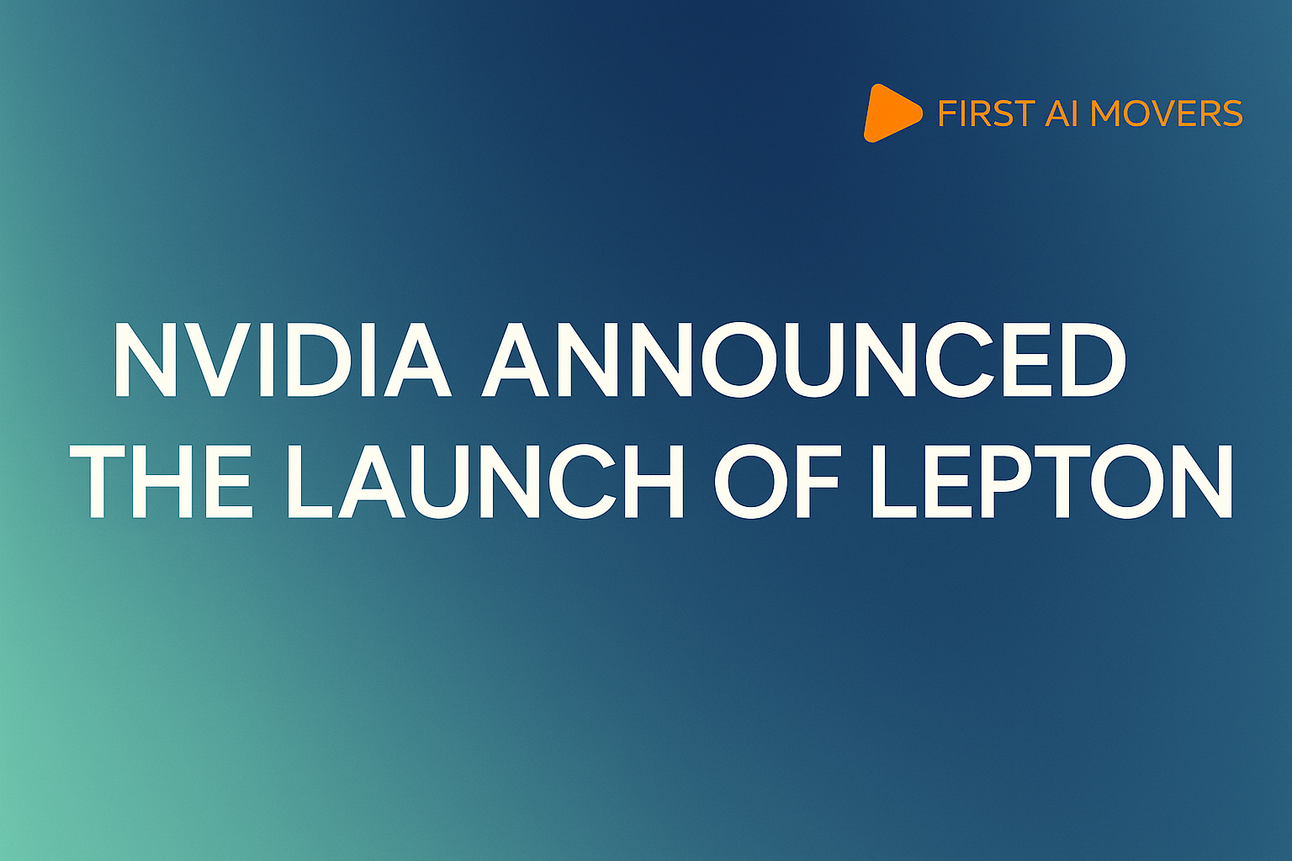 Nvidia announced the launch of Lepton
