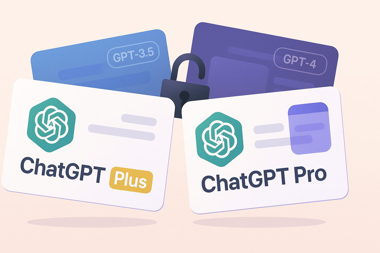 How Can I Access These ChatGPT Models? (Plus vs Pro Plans)